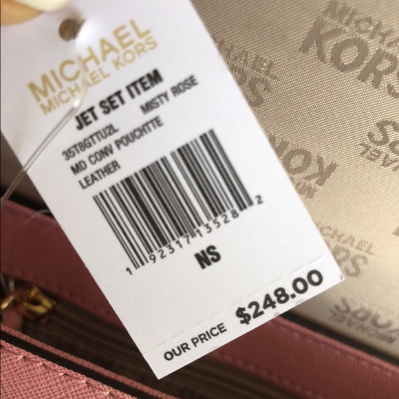 Michael Kors Jet Set Medium Pouchtte Crossbody - Picture 5 of 8